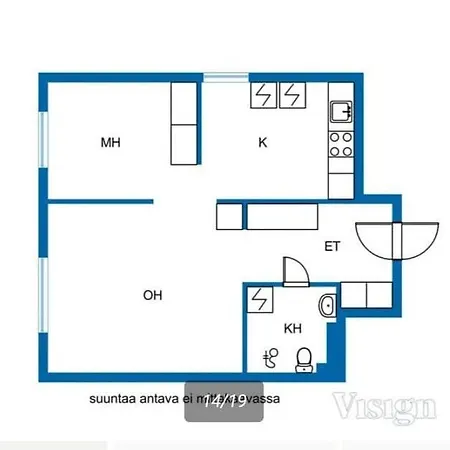 Ullanlinna Unique For 4 Persons 아파트 헬싱키